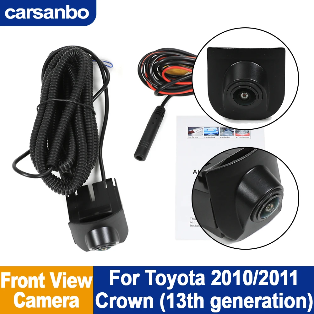 

OEM-камера для маленьких девочек 150 ° CVBS AHD 1080P Автомобильная камера переднего вида для Toyota 2010 2011, Корона, ночное видение, автомобильная камера «рыбий глаз»