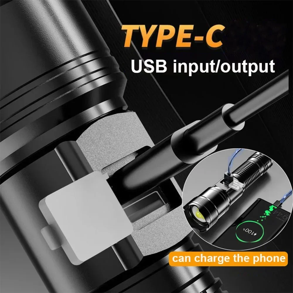 High-Power Tactical LED Flashlight 4
