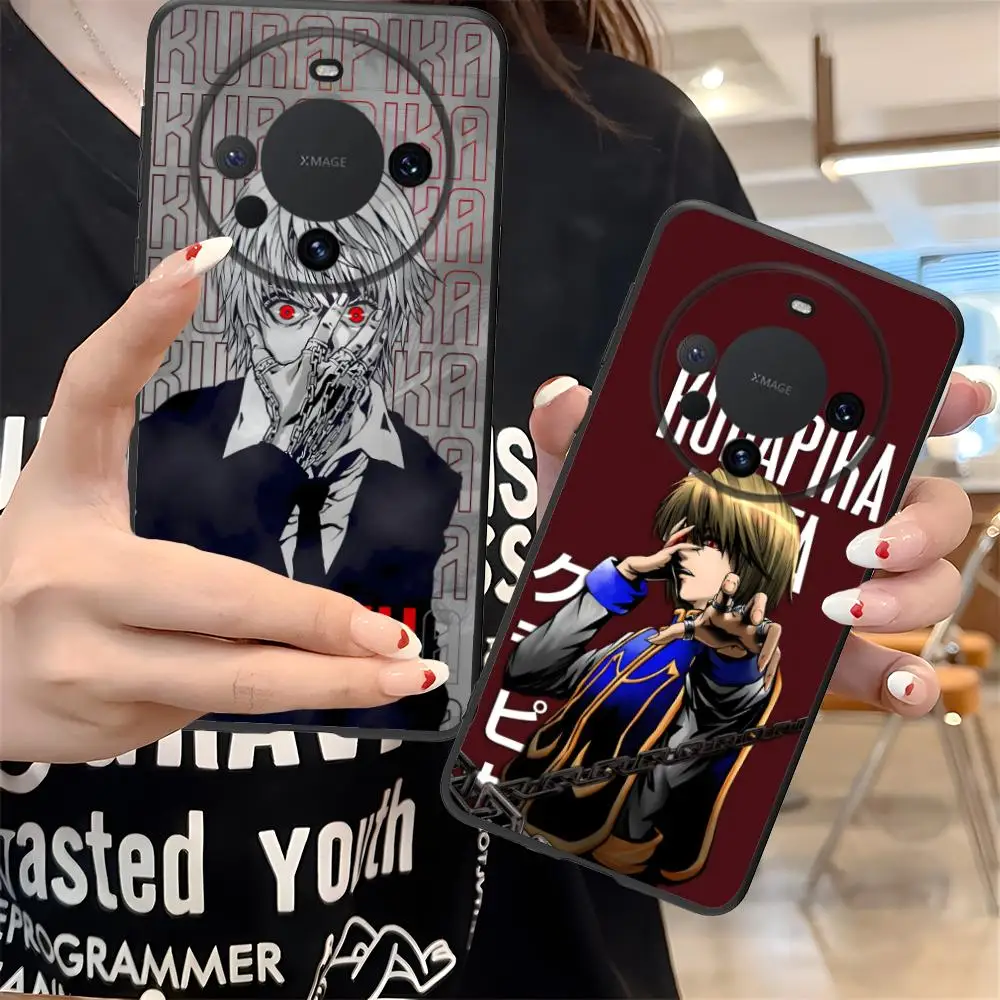

Чехол для телефона Hunter Kurapika с аниме для Huawei Mate 60 50 40 30 20 10 Pro Plus Lite E 5G, черный, довольно роскошный чехол
