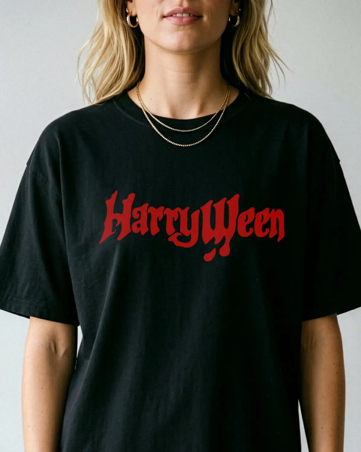 Harry Styles T-Shirt, Harryween Konzert-T-Shirt, Kiss All The Time, Respektiere deine Mutter. – Detail 2