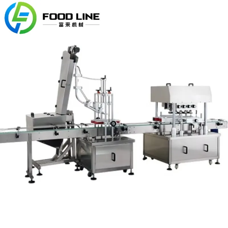 

Industrial Bottle Capping System Automatic Cap Tightener with PLC Control and Adjustable Parameters