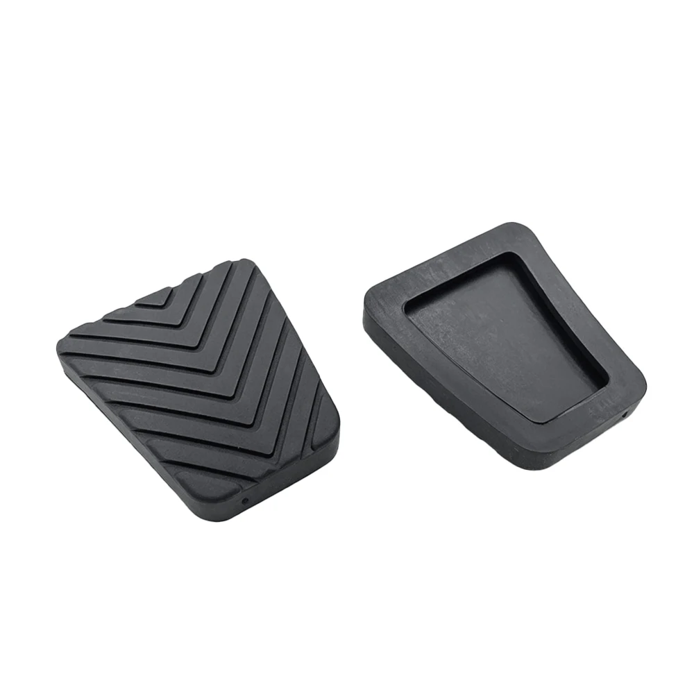 2pcs Car Clutch Brake Pedals Accelerator Foot Pedal Rubber Pad Cover 32825-36000 for Kia Forte Optima Sorento Rio Modern IX35
