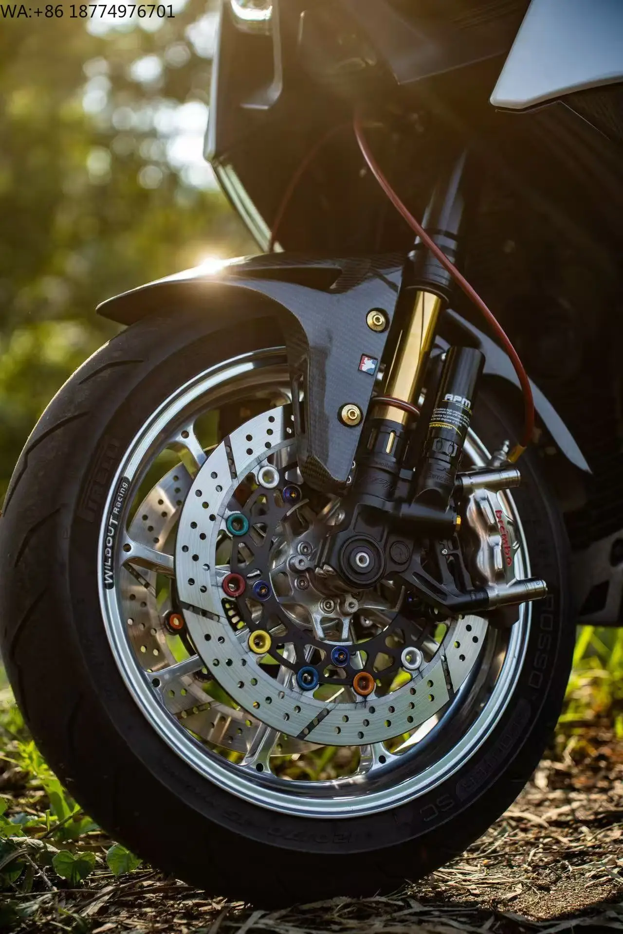 

Motorcycle Accessories Front & Rear Wheel Wheels Rim Aluminum Alloy for MOTORBIKES PIC XMAX Models
