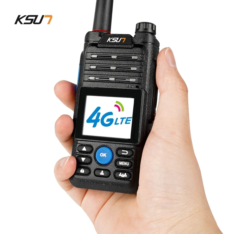 Рация KSUN ZL10, 4g, Bluetooth, с Sim-картой