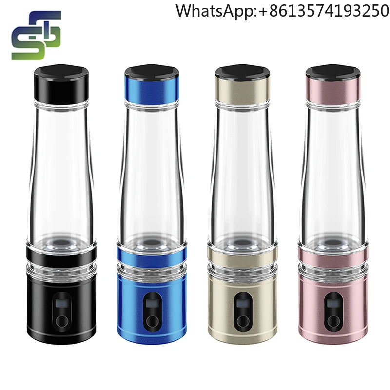 

For Portable High Concentration Hydrogen Water Bottle with 3000mAh Battery 380ML for Household Outdoor & Car Use
