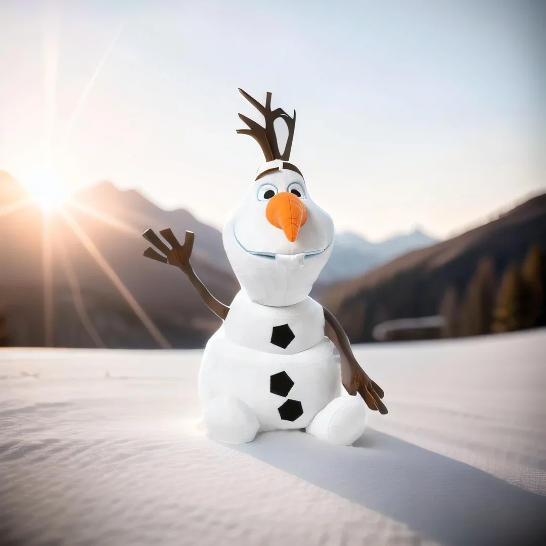 

Olaf Plush Toy Cute Snowman Cartoon Plush Doll Princess Elsa Anna Plush Toy Soft Stuffed Brinquedos Juguetes Gift for Kids