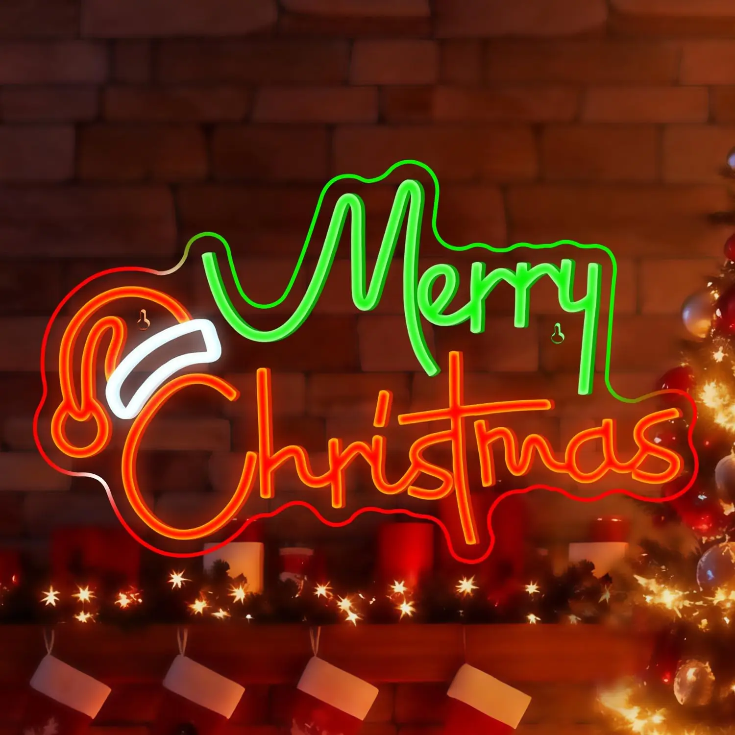 

Merry Christmas Neon Sign USB Dimmable LED Neon Light for Bar Man Cave Club Party Room Shop Window Home Decor Gift Xmas Light