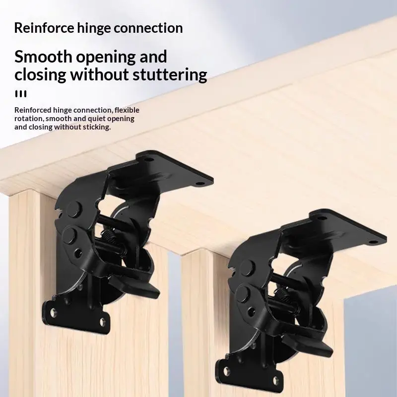 180 Degree Thickened Self Locking Foldable Hinge Table Stool Furniture Hardware Accessory