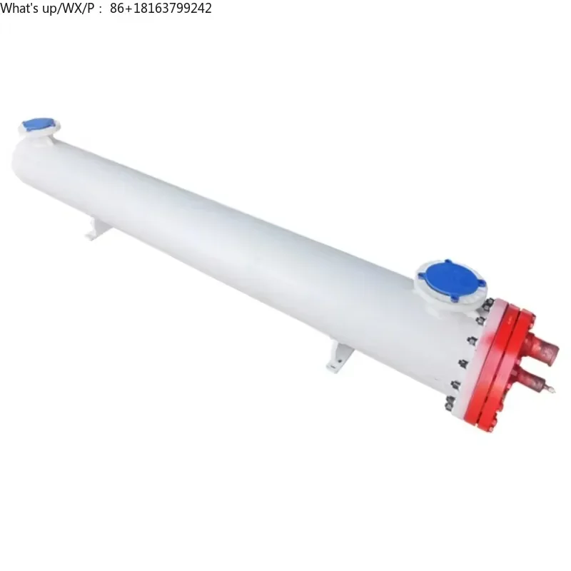 

Factory Price 11.6kw Tube and Shell Heat Exchanger Pure Titanium Evaporator Sea Water Cooler for Sale