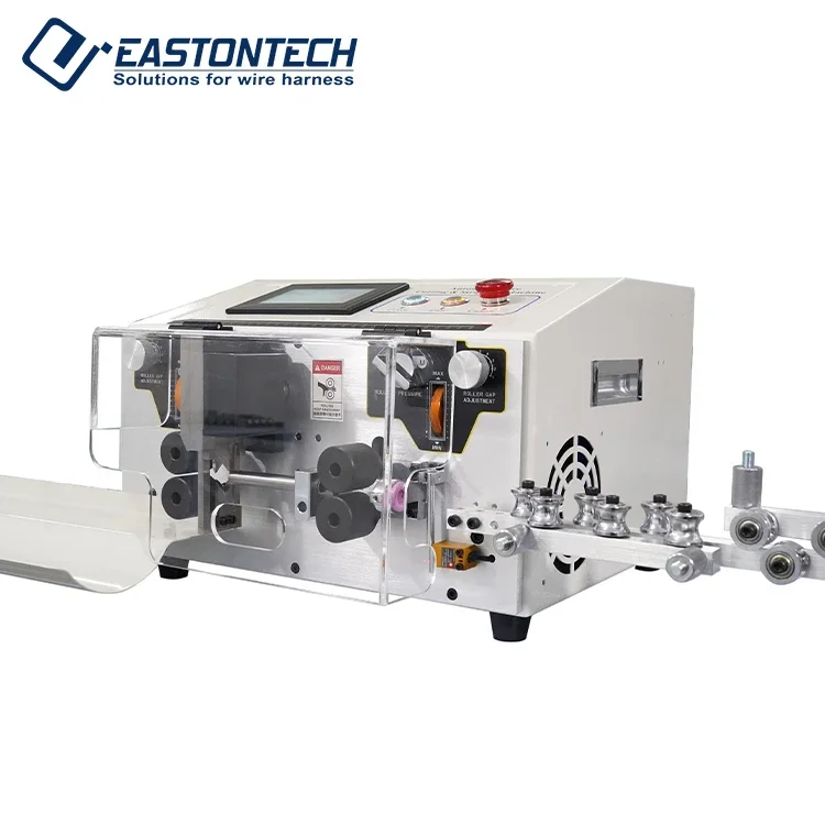 EW-03C+ AWG 32 - 8 Automatic Wires Stripper Factory Price Wire Cutting and Stripping Machine Electrical Wire Stripping Machine