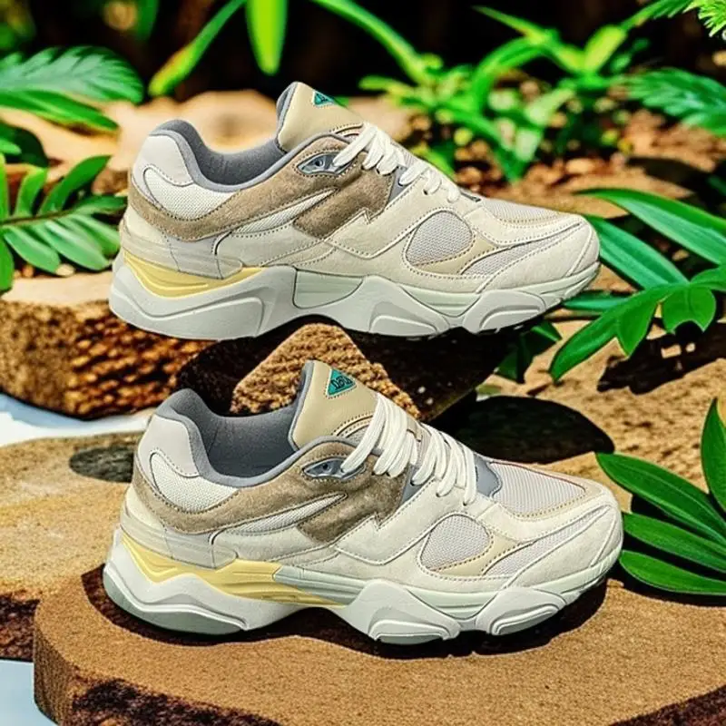 

Retro elephant hooves, height increasing dad shoes, thick soled low cut casual sports running shoes for men and women