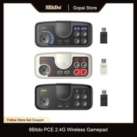 8Bitdo PCE Core 2.4G Wireless Controller Gamepad for PC Engine Mini/CoreGrafx Mini /TurboGrafx-16 Mini for Nintendo Switch