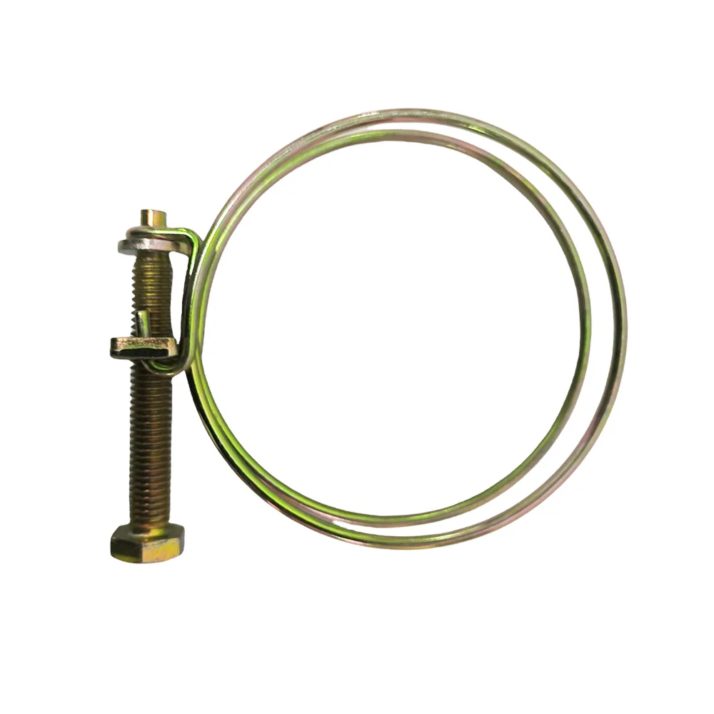 ダブルスチールワイヤースロートクランプ,パイプクランプ,ホース,水道管,頑丈なパイプに適しています