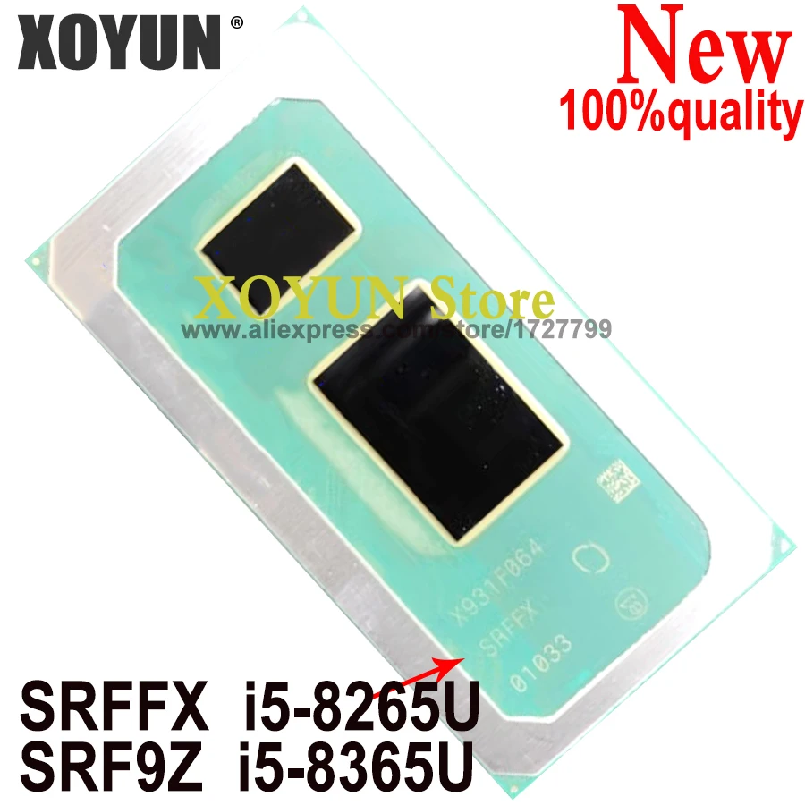 

100% New SRFFX i5-8265U SRF9Z i5-8365U BGA Chipset