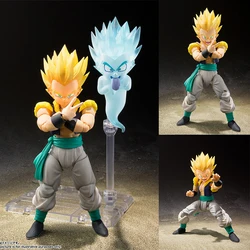 In Stock Original SHF Gotenks Naughty Action Figure Model Toys Gift SH Figuarts Yellow Hair