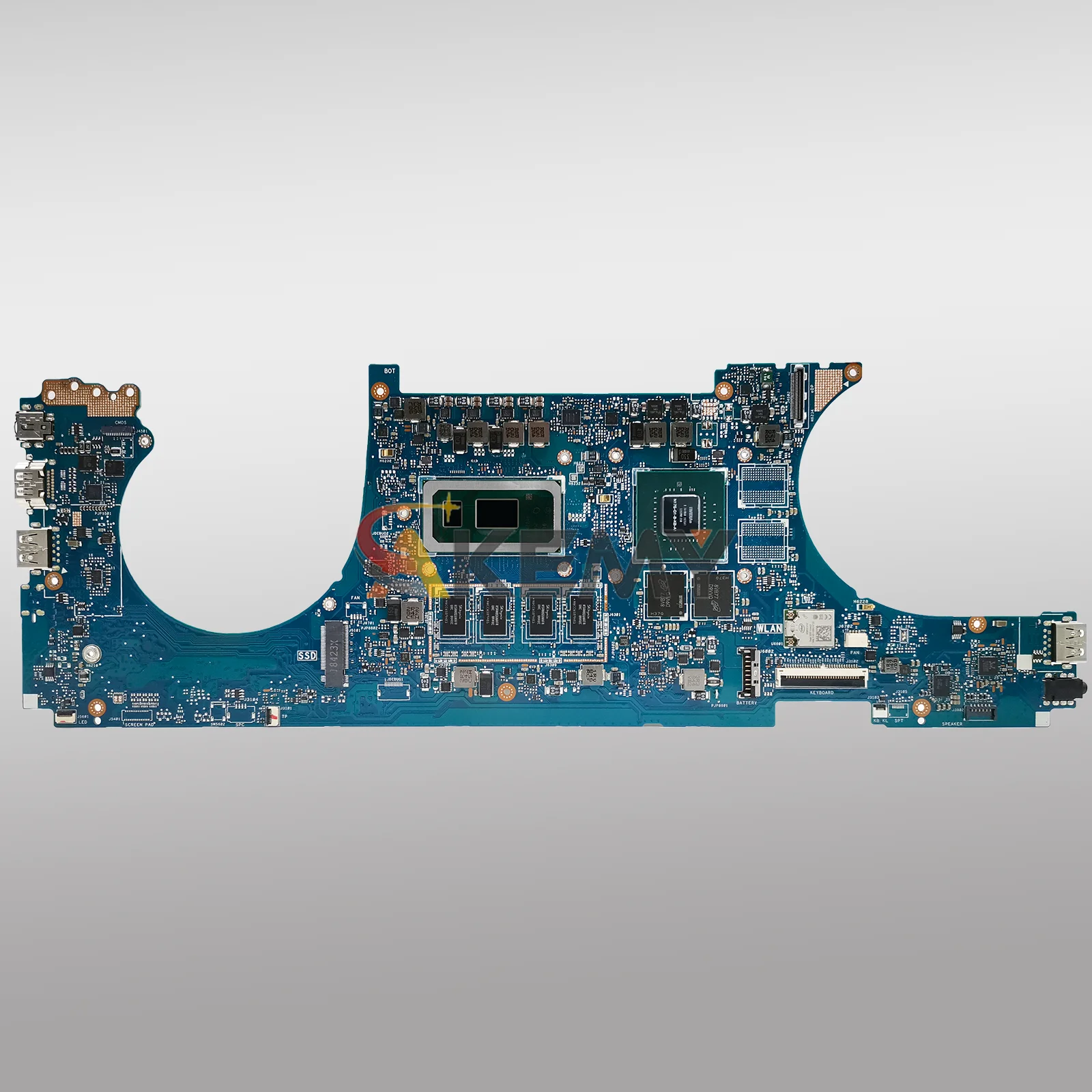 UX533FN Laptop Motherboard For ASUS ZenBook U5300F UX533FD RX533F UX533F BX533F UX533FN Notebook Mainboard With I3 I5 I7 CPU stk