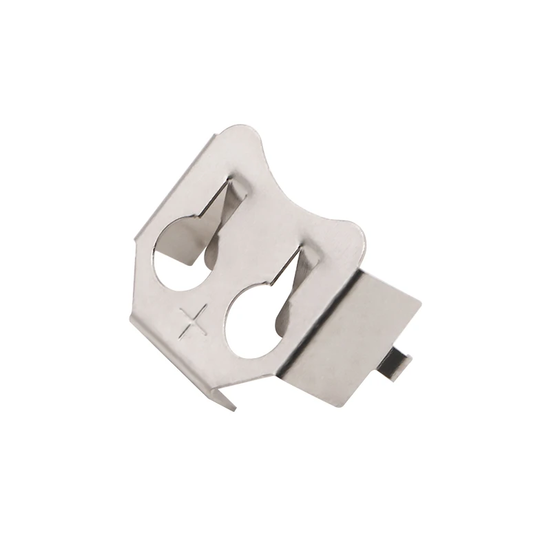 Stainless Steel Nickel Plated LR44, AG13 Battery Clip Retainer THM Holder for 11.6mm Cell P/N 2997