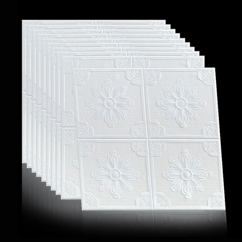 

Modern decoration waterproof moisture-proof and anti-collision 35 * 35cm self-adhesive wallpaper kitchen bedroom background