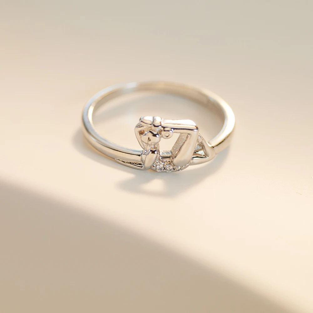 Women's 925 Sterling Silver Pearl Ring