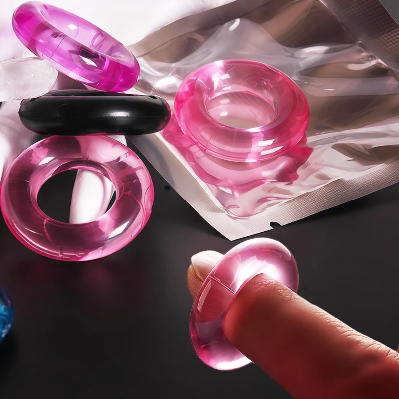 5-20 Silicone Durable Cock Ring For Adult Male Ejaculation Long Lasting Delayed Enlargement Sleeve For Penis Sex Toys For Couple