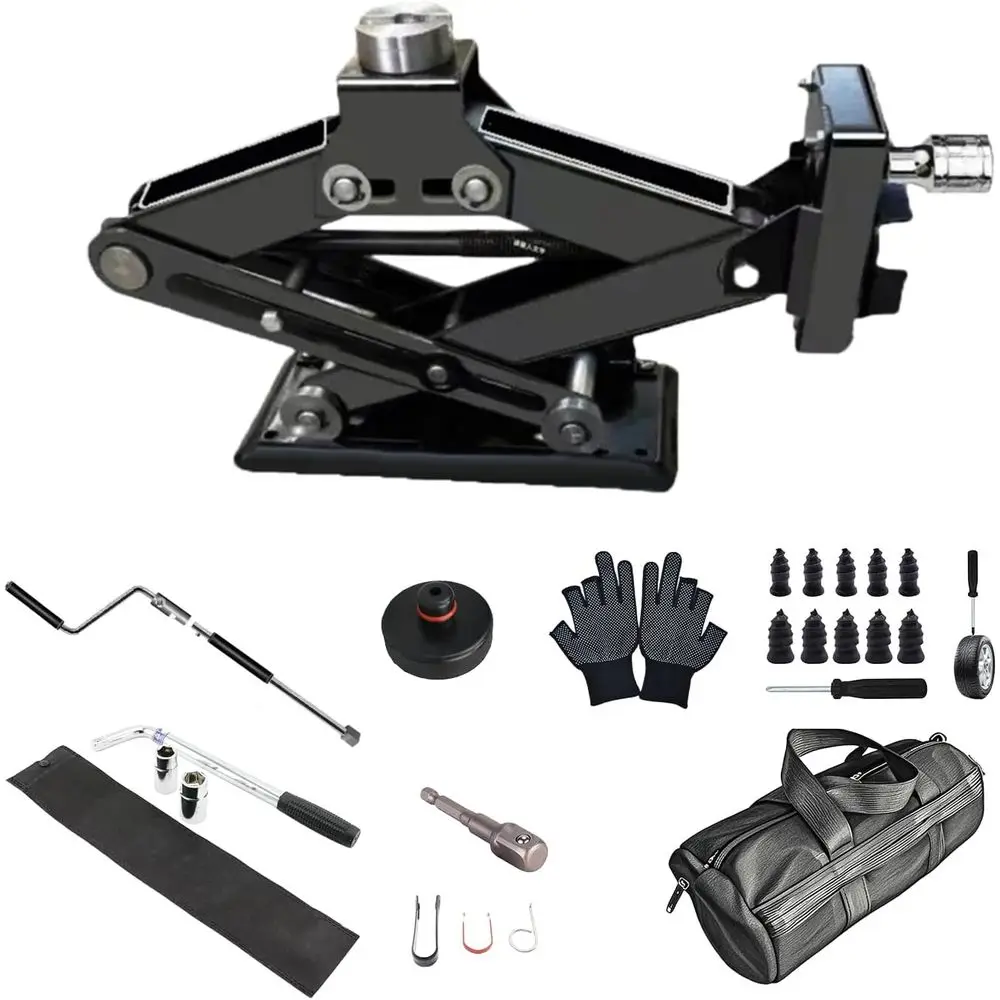Scissor Jack Kit for 2.5 Ton Vehicles - Ideal for SUVs