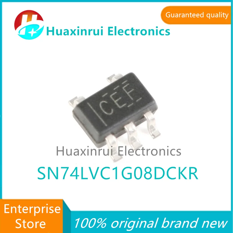 SN74LVC1G08DCKR SC70-5 100% original brand new silk screen CE single input positive AND gate logic IC SN74LVC1G08DCKR