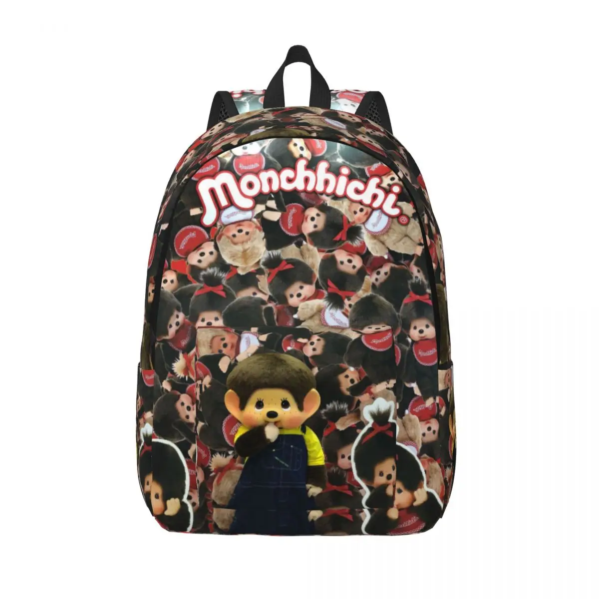 

Monchhichis крутой рюкзак, легкий школьный деловой рюкзак для мужчин и женщин, сумка через плечо для колледжа