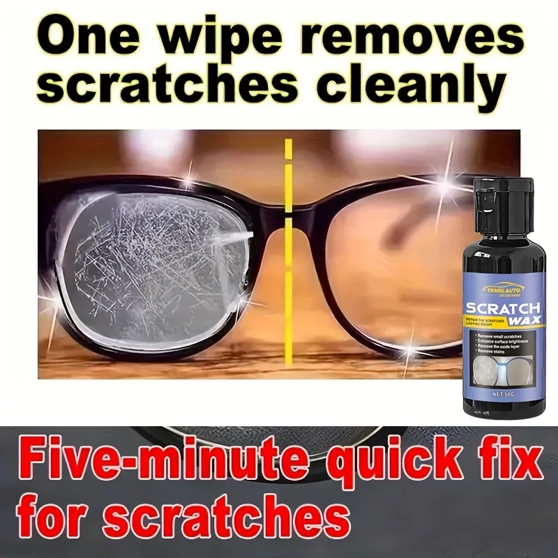 50GForce إصلاح الخدوش للنظارات | لا توجد بقايا، سهل التطبيق، حماية النظارات، تصميم أنبوب أنيق ومتين #1