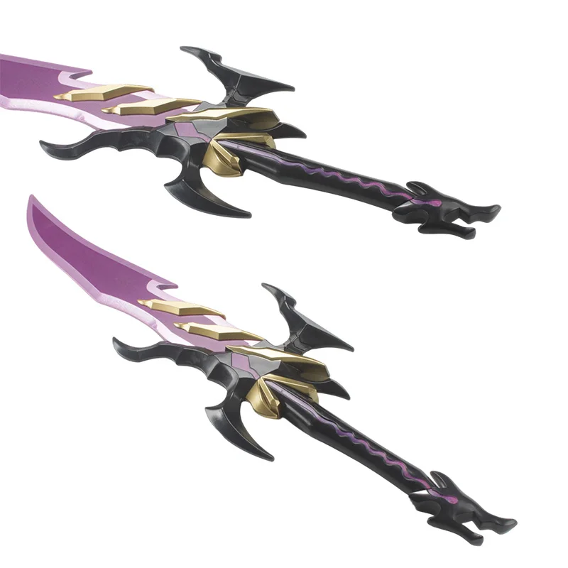 سولو التسوية كاتانا 1: 1 نمط استعادة تأثيري شخصية الدعائم خشبية ألعاب من الخيزران السيف مع علبة جلدية #6