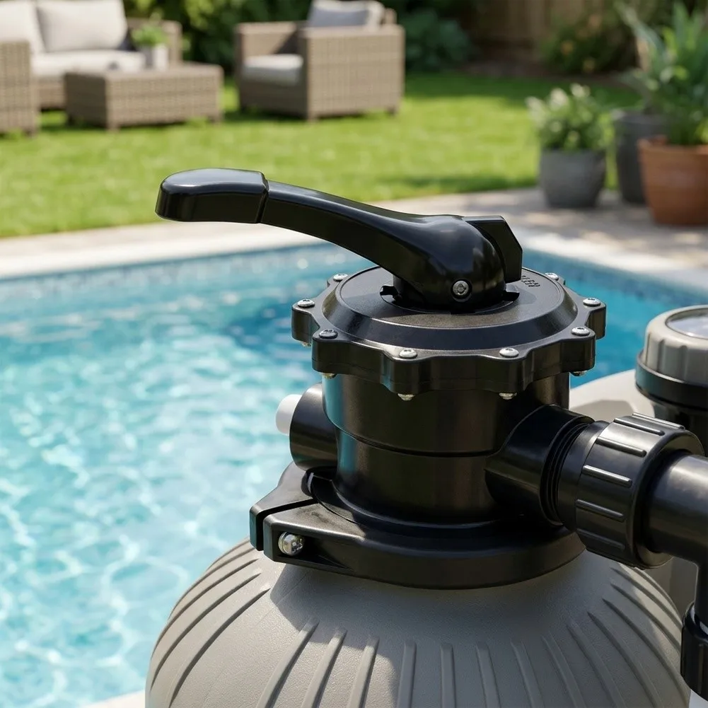SPX0710XF Multiport Valve Handle Replacement Corrosion‑Resistant Swimming Pool Sand Filter Spare Part Ergonomic Grip Tool