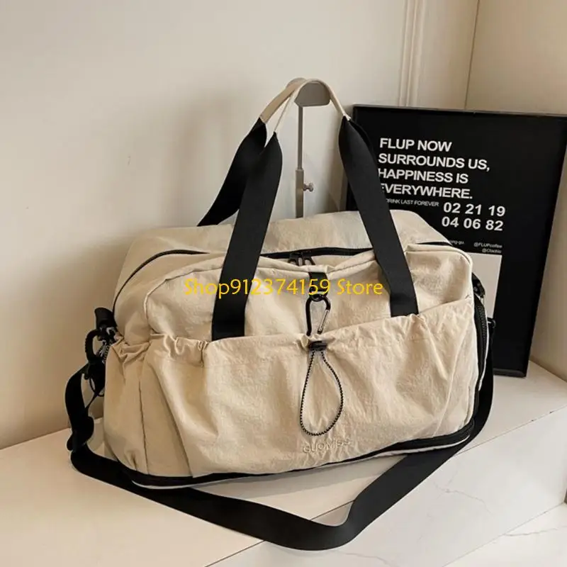 G5AE Travel Carryall Bag Adjustable Capacity Dry Wet Separation Sports Accessory