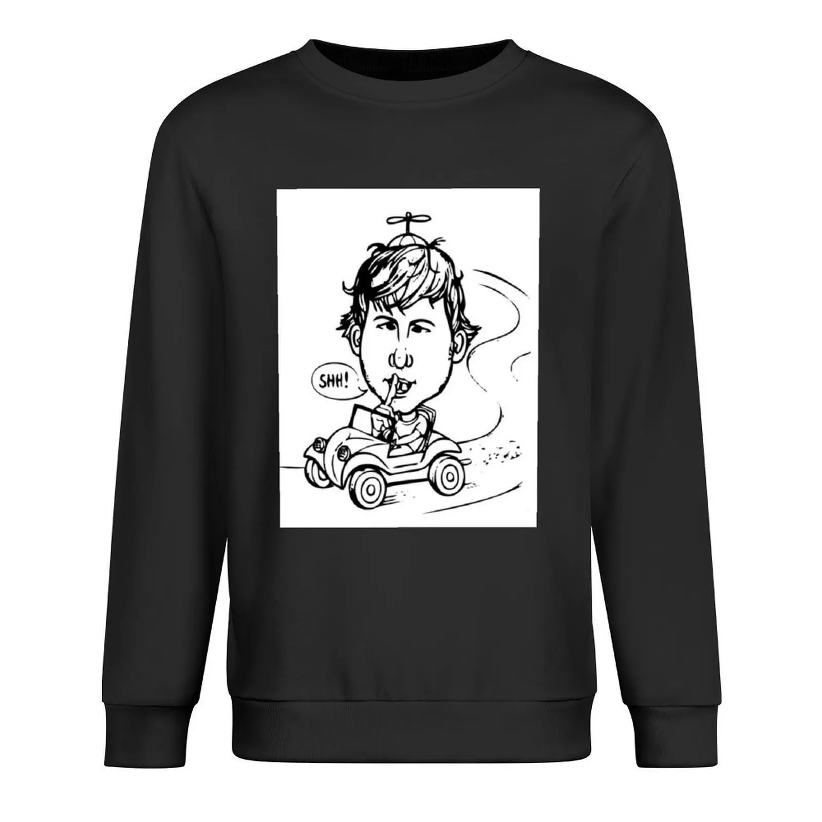 

The Shusher Pullover japanese style men's sweat-shirt men's sweat-shirt set winter clothes pullover