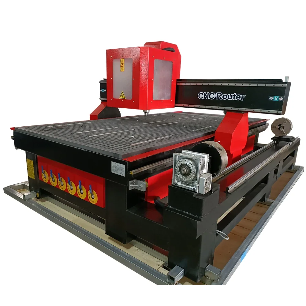 4*8FT 1325 Cnc Router 1300mm x 2500mm Wood Carving Machine Automatic 3d Wood Metal Cutting And Engraving Machine With Mach3 DSP