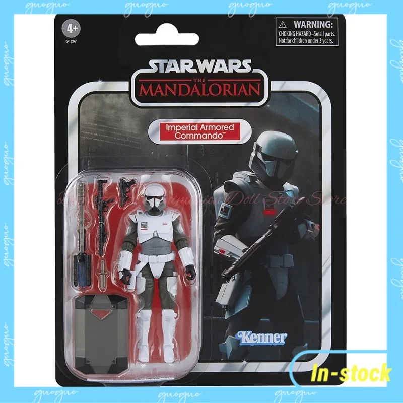 

【In-stock】Hasbro Retro Collection Series 3.75-inch Imperial Armored Commando Action Figure Model Toy Gift Ornament