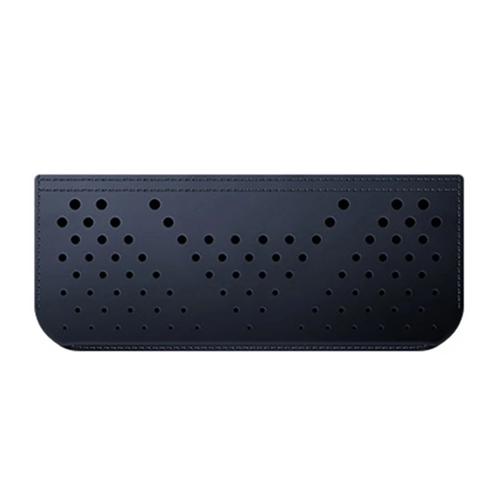 Paste Type Car Mesh Storage Bag Scratch Resistant Space Saving Multi-Functional Hanging Bag PU Leather Durable Car Sundries Box