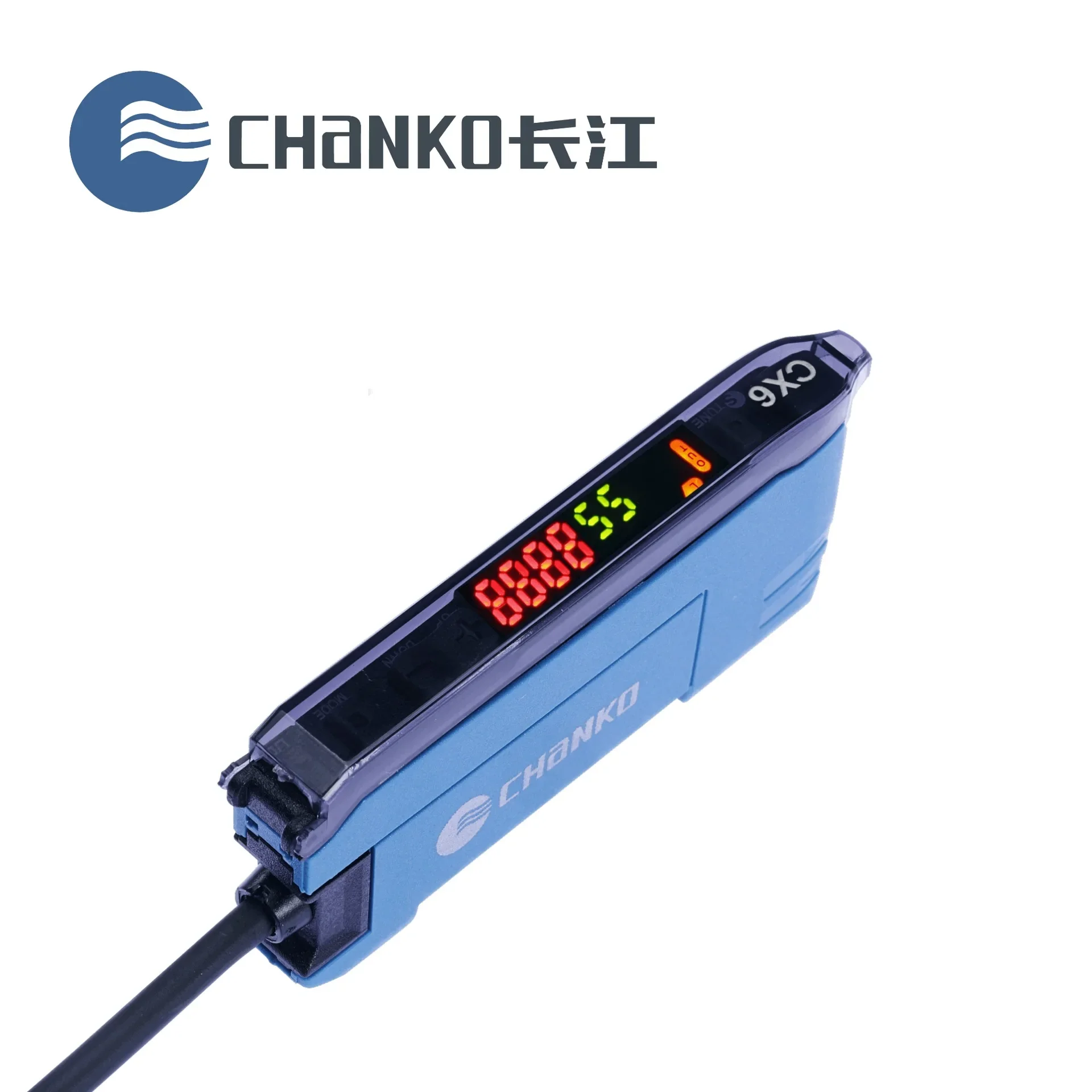 CHANKO/Changjiang CX6 series enhanced intelligent fiber optic sensor CX6-DN10 fiber amplifier