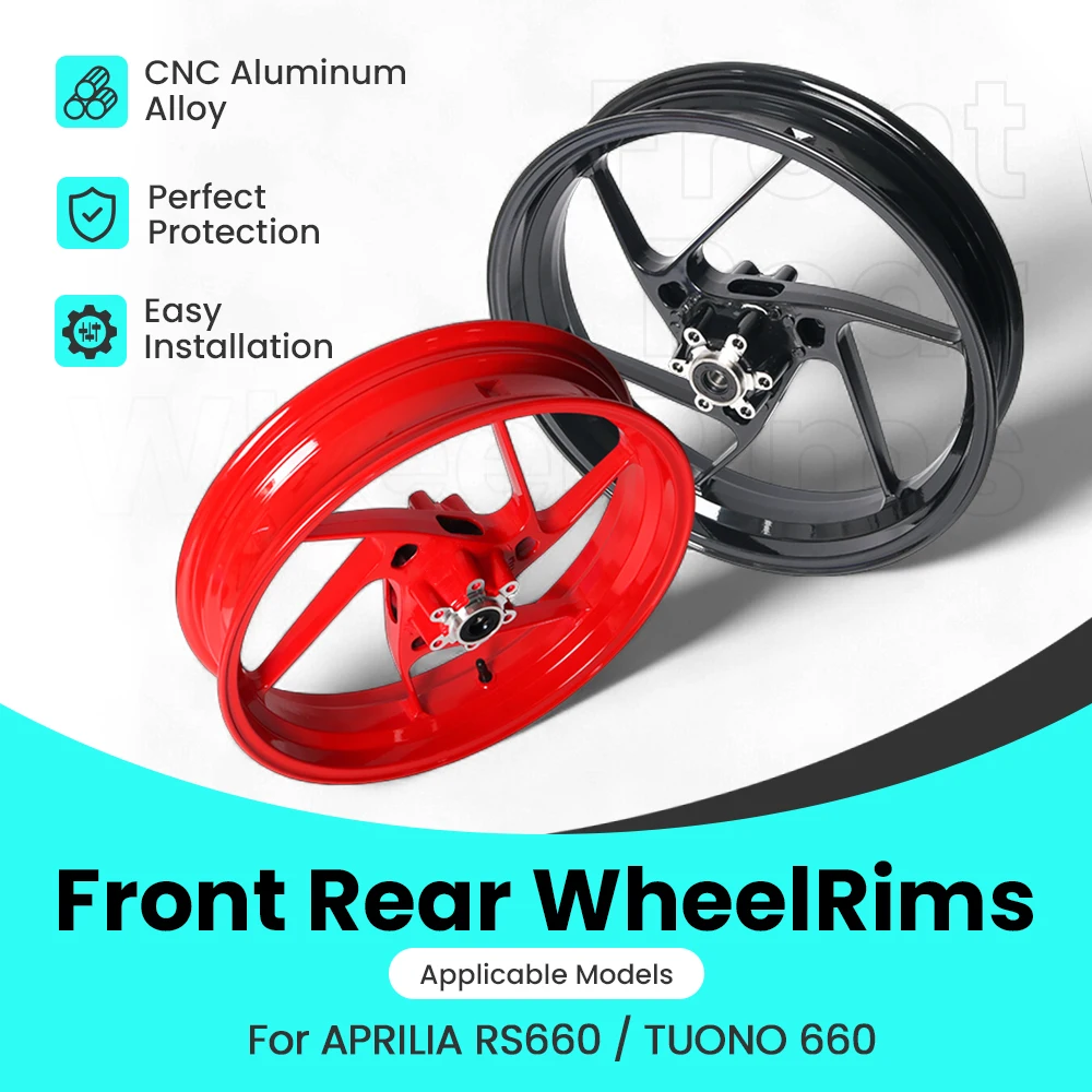 

﻿ Motorcycle High quality Wheel Rims For APRILIA RS660 TUONO 660 2021-2025 Wheels Rims