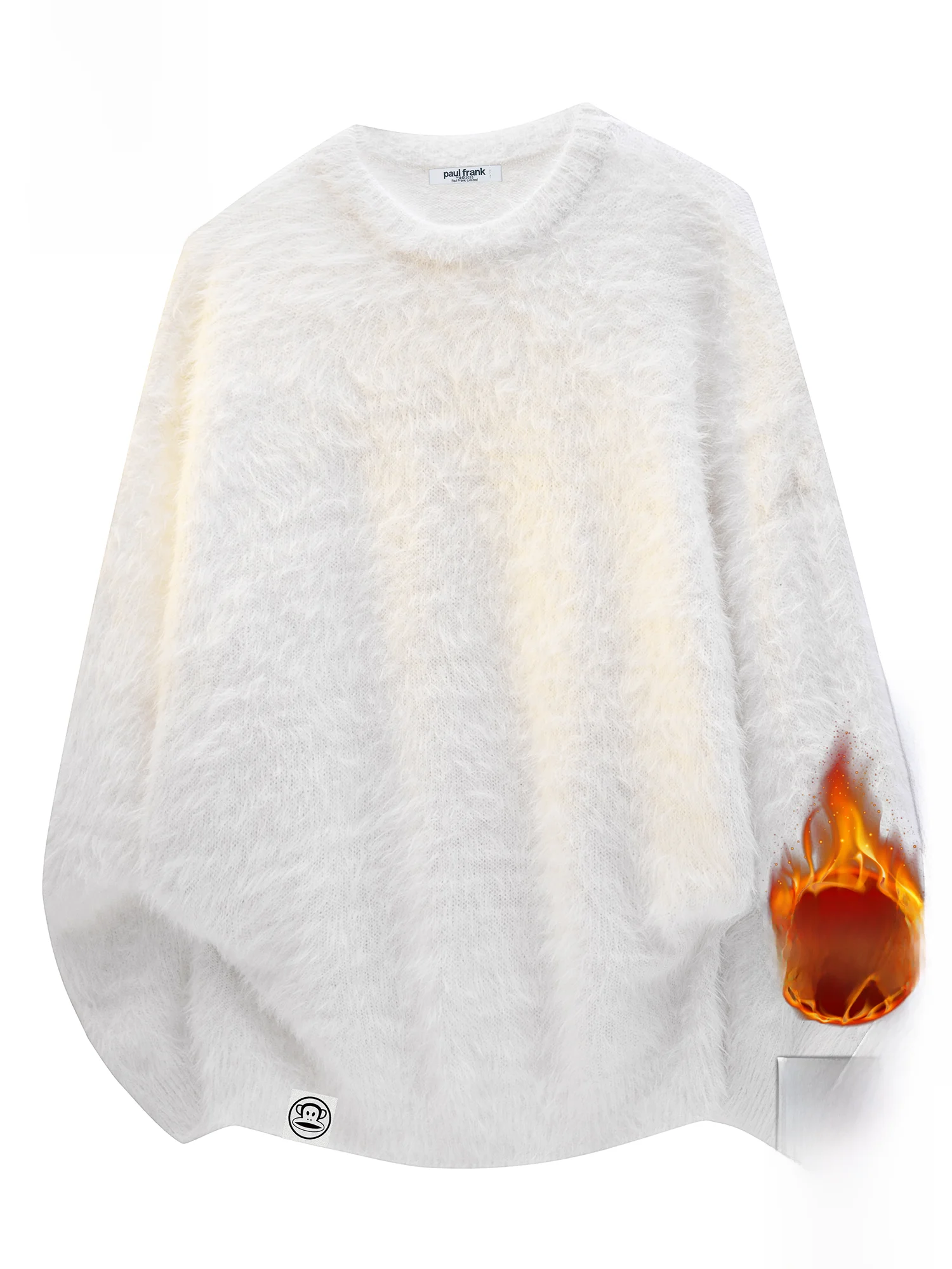 

PaulFrank Lazy Monkey round Ne Casual Knitwear Men's Winter New Loose Warm Sweater Comfortable Polyester Nylon Blend