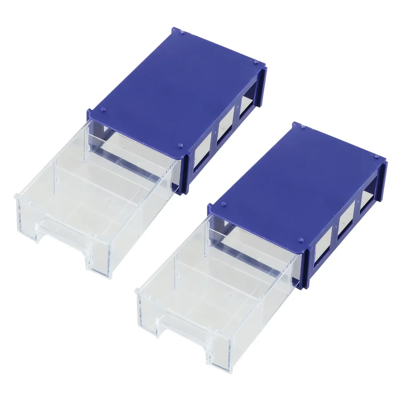 1*Stackable Plastic Hardware Parts Storage Boxes Component Screws Tool Box Durable Stackable Thicken Storage Tool Box