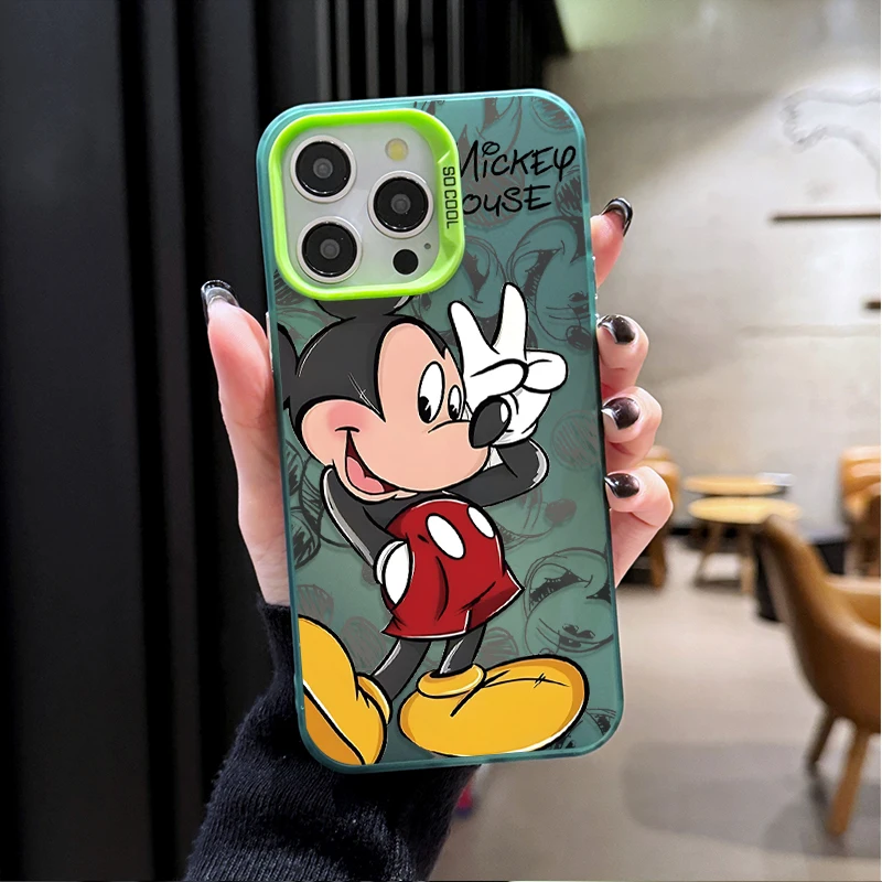 حافظة ديزني ميكي ميني ماوس لهاتف شاومي ريدمي A5 A4 A3 A3X A2 A1 Plus 13X ريدمي K80 Ultra K70 K70E K60 K60E K50 K40 K40S K30 #3