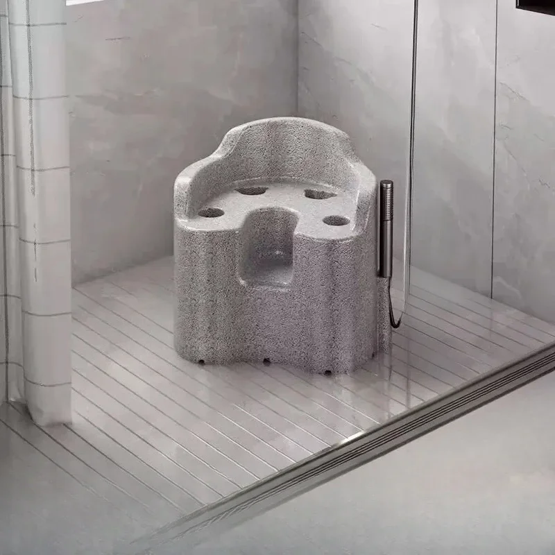 Sgabello di Design comoda sedia Wc Wc stitichezza mobili per la casa articoli per l'arredamento bagno lavabo mobiletto ruote alte