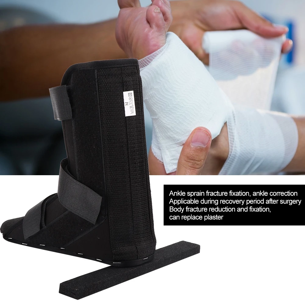 Foot Fracture Sprain Boot Plantar Ankle Correction Joint Sprain Fixed Brace Broken Leg Foot Guard Splint Stabilize Brace Support