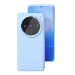 For Vivo X100 Ultra Case Luxury Real Liquid Silicone Skin-friendly TPU Back Cover For Vivo X100 X100s Pro 5G Bumper Funda