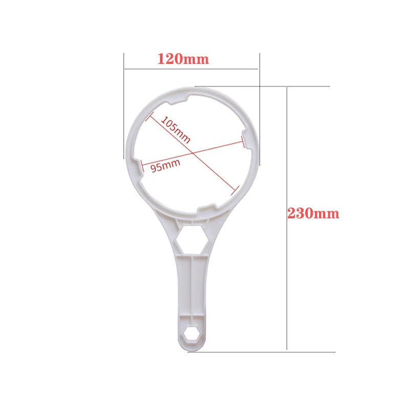 Universal 10 Inch Filter Bottle Water Purifier Wrench RO Filter Bottle Element Opening Tools Water Purifier Accessories