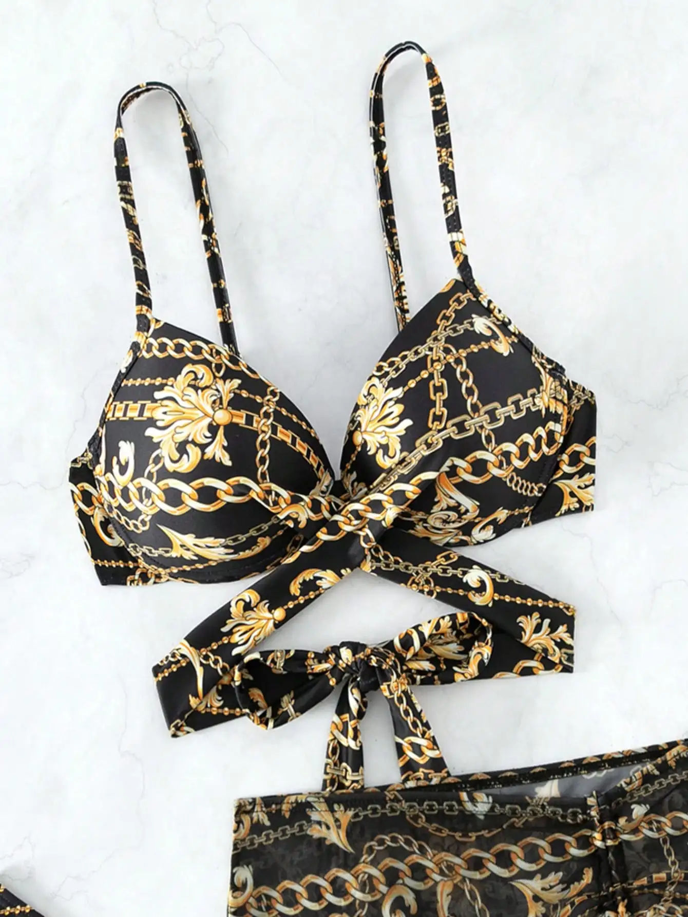 3 pacote de tiras biquinis 2025 impresso push up maiô feminino sexy banho feminino banhistas natação terno beachwear xl