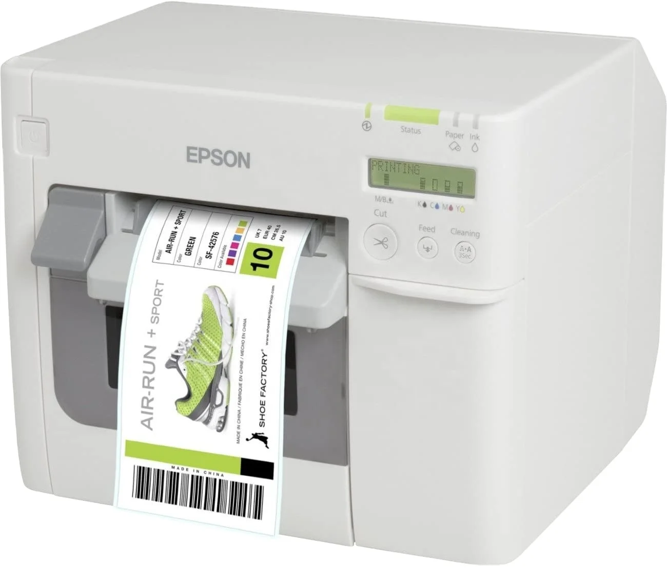 

Дешевый цветной принтер для этикеток, принтер Epson TM-C3500 ColorWorks C31CD54011, 4 цвета, принтер для этикеток на заказ