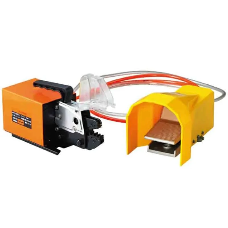 JCW-320 Good Price Semi Automatic Cable Connector Pressing Tool Pneumatic Jam Receptacle Terminal Crimping Machine