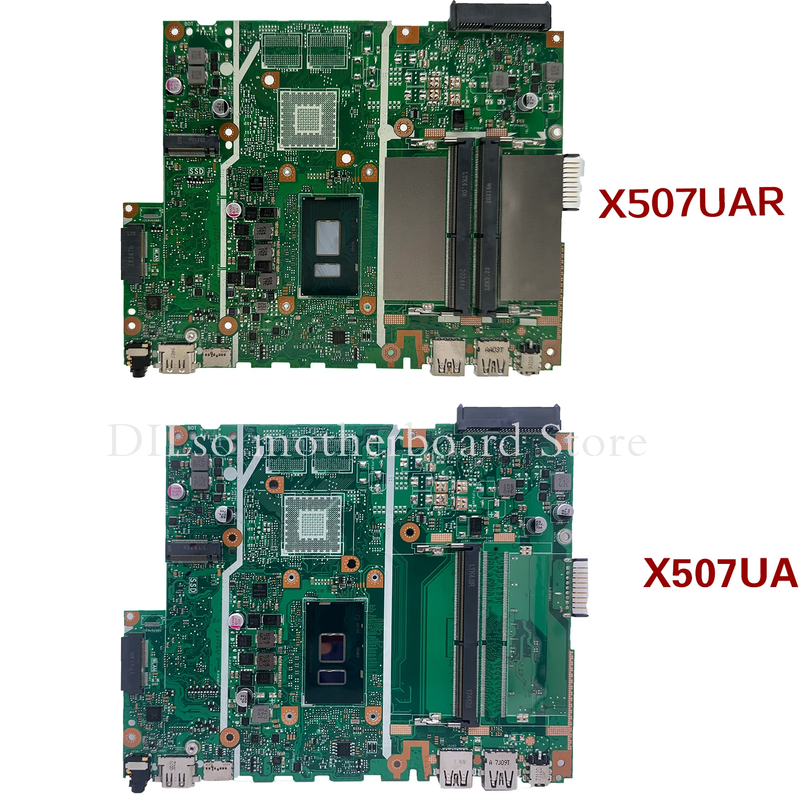 Imagem -02 - Kefu-placa-mãe do Portátil para Asus X507ub X507ua X507u X507uf X507uar Y5000ub i3 i5 i7 6o 7o 8o Uma Teste 100 ok