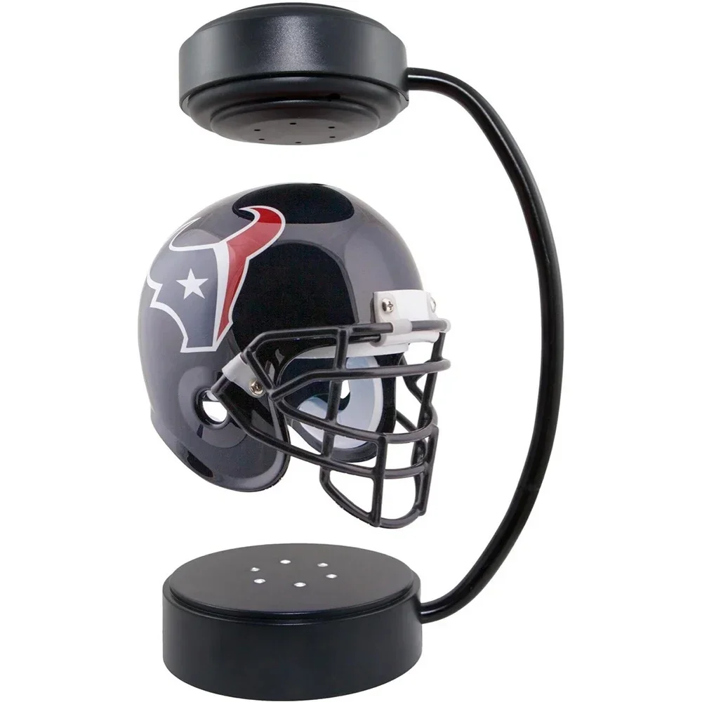 American football SF49 helmet 360 degree rotating magnetic levitation display stand