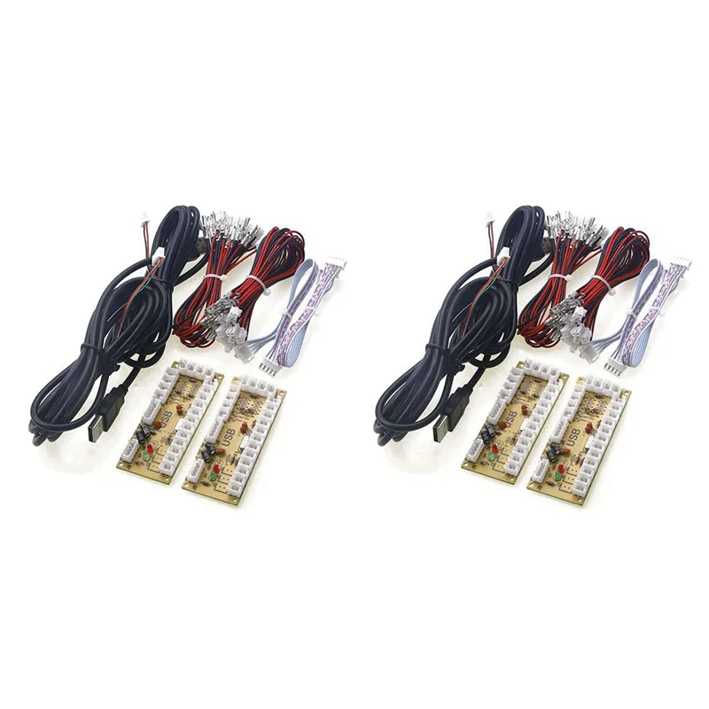 

ABVO-4X аркадный комплект с нулевой задержкой DIY USB-кодер ПК к джойстику для 5-контактного джойстика и кнопки 2,8 мм